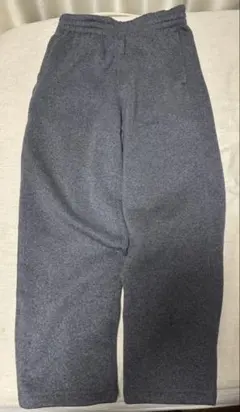 ユニクロ　ニットフリースイージーアンクルパンツ　08ダークグレー　S