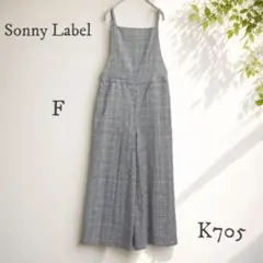 Sonny Label サロペット グレンチェック ワイド F 春夏のサムネイル