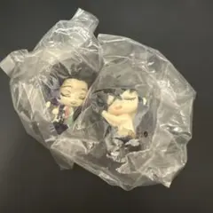 鬼滅の刃 すやすや ケーブル マスコット 2体