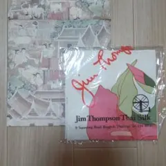 【未使用品】ジム・トンプソン　スカーフハンカチ