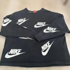 NIKE ブラック スウェット トレーナー