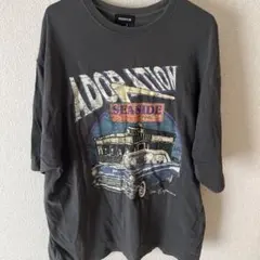 PAGEBOYLIM グラフィックTシャツ チャコールグレー