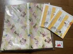 スヌーピー　トートバッグ　手ぬぐい　ステッカー　4点セット　AOKIノベルティ