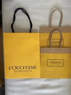 L'Occitane ショップ袋 大小セット