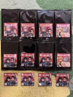 ロ*ヌ様 コジマ　限定　鬼滅の刃　トレカ&シール　8セット(特典付き①②)