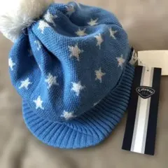 ✨新品　Callaway キャロウェイ レディース　ニット帽　ボンボン