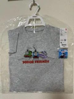 トーマス＆フレンズ グレー　半袖Tシャツ 80cm UNIQLO