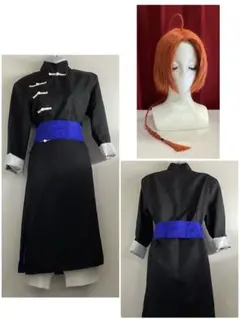 銀魂 沖田総悟 コスプレ衣装ウィッグ付 Amazon.co.jp: [holiwind] 耐熱コスプレウィッグ 銀魂 沖田総悟（おき