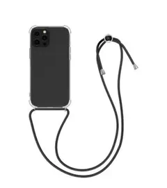 iPhone 13 Pro Max クリアケース ショルダー スマホショルダー