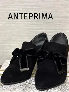 ANTEPRIMA パンプス ブラック リボンのサムネイル
