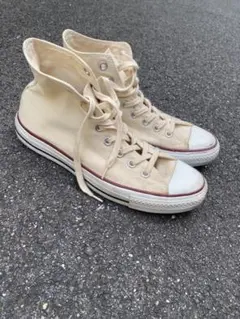 ALL STARコンバース ハイカットスニーカー　ベージュ