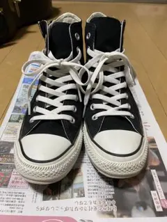 コンバース　ハイカットスニーカー　ブラック　25.5cm