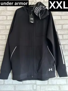【新品未使用】Under Armour フルジップジャケット ブラック XXL