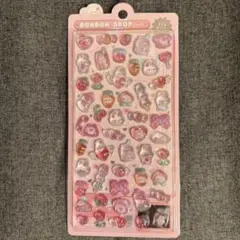 【正規品】ボンボンドロップシール ももいろボンボン うさぎ クーリア