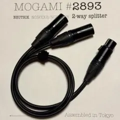 MOGAMI 2893 インサーションYケーブル 赤 TRS→ 2×TS 新品 - メルカリ