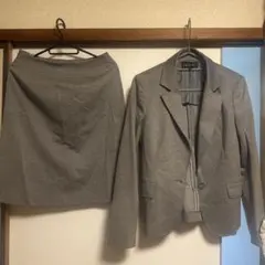 INDIVI グレー スカートスーツ 38