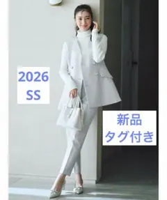 25SS✨CELFORD 撥水バルーンペプラムブルゾン ナイロン ピンク - メルカリ