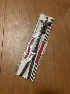 ナイロン製ストラップ 赤とグレー