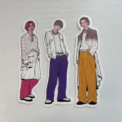 SnowMan ポップアップ ステッカーパック 3名セット