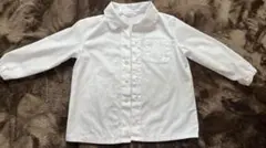 JAKUETS ホワイト 長袖シャツ 110cm