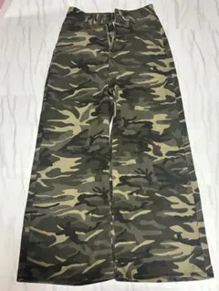 迷彩 ワークパンツ