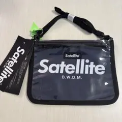 Satellite サコッシュ タグ付き未使用　ネイビー