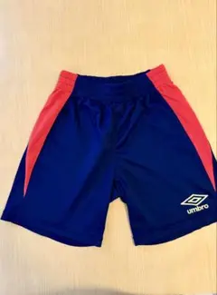 umbro ハーフパンツ L ネイビー/レッド　140