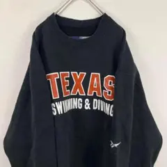 USA古着 Reebok リーボック スウェット 黒 00s y2k