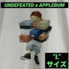 UNDEFEATED　APPLEBUM　アンディフィーテッド　アップルバム　白