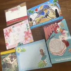 スヌーピー・ディズニーメモ帳セット