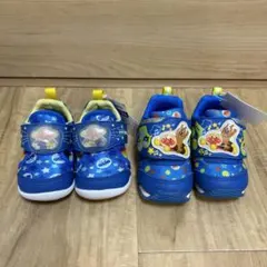 【新品2足セット12.0cm】アンパンマン　サンダル・スニーカーセット