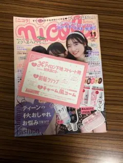 nicola ニコラ 2026年 11月号 最新号 ふろく付き