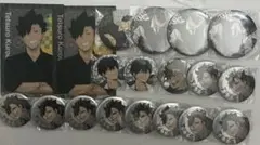 ハイキュー　黒尾鉄朗　缶バッジ　ジャンプGIGA 極楽湯　縁日　まとめ売り