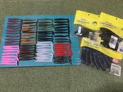 ゲーリーヤマモト ワームセット　（レッグワーム、ファットイカ、クリーチャー）のサムネイル