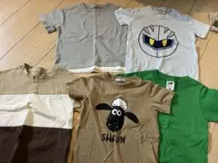 男の子　半袖Tシャツ　110cm まとめ売り　カービィ　ひつじのショーン