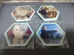 ユーリ!!! on ICE　銀盤缶バッジ　缶バッジ　オンリーショップ　ヴィクトル