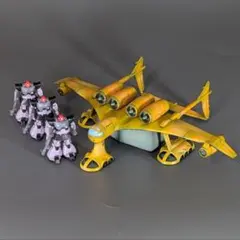 【旧キット】1/550ミデア輸送機　ガンプラ　ジャンク　組立済み 旧キット】1/550ミデア輸送機 ガンプラ ジャンク 組立済み - メルカリ