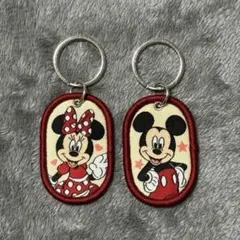 ディズニー タグキーホルダー ミッキー&ミニー
