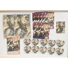 【あんスタ 宙】中国 願望ホログラムハート缶バッジ ブロマイド クリカ ポトレ