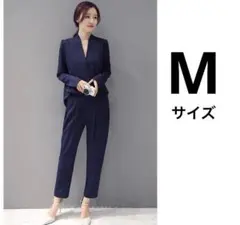 限定1点限り❣ オールインワン レディース セットアップ ネイビー パーティー