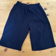 ハーフパンツ ネイビー 130 無印