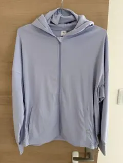 【MIZUNO】ジップアップパーカー ライトパープル XL 夏のサムネイル