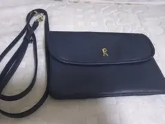 Roberta di Camerino2way ショルダーポーチ　ネイビーのサムネイル