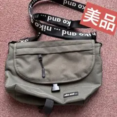 niko and ... オリーブグリーン ショルダーバッグ