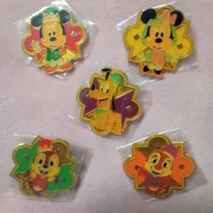 ディズニーピンバッジ　 5個セット