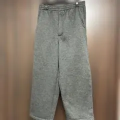 パンツ　グレー　L 裏起毛　メンズ　長ズボン　ZEAL ZIP