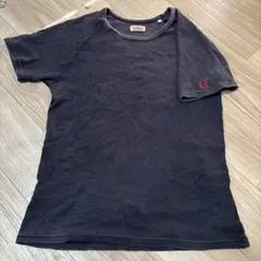 ハリウッドランチマーケット　4ネイビー　スリムフィット　tシャツ 古着