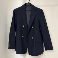 UNIQLO テーラードジャケット ネイビー ダブルのサムネイル
