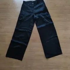 Theory カーゴパンツ ブラック サイズ4 アセテート100%のサムネイル