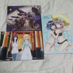 Canvas Art Space Battleship Yamato Zatsu Tabi 16 Bit Sensation 3 Piece Set